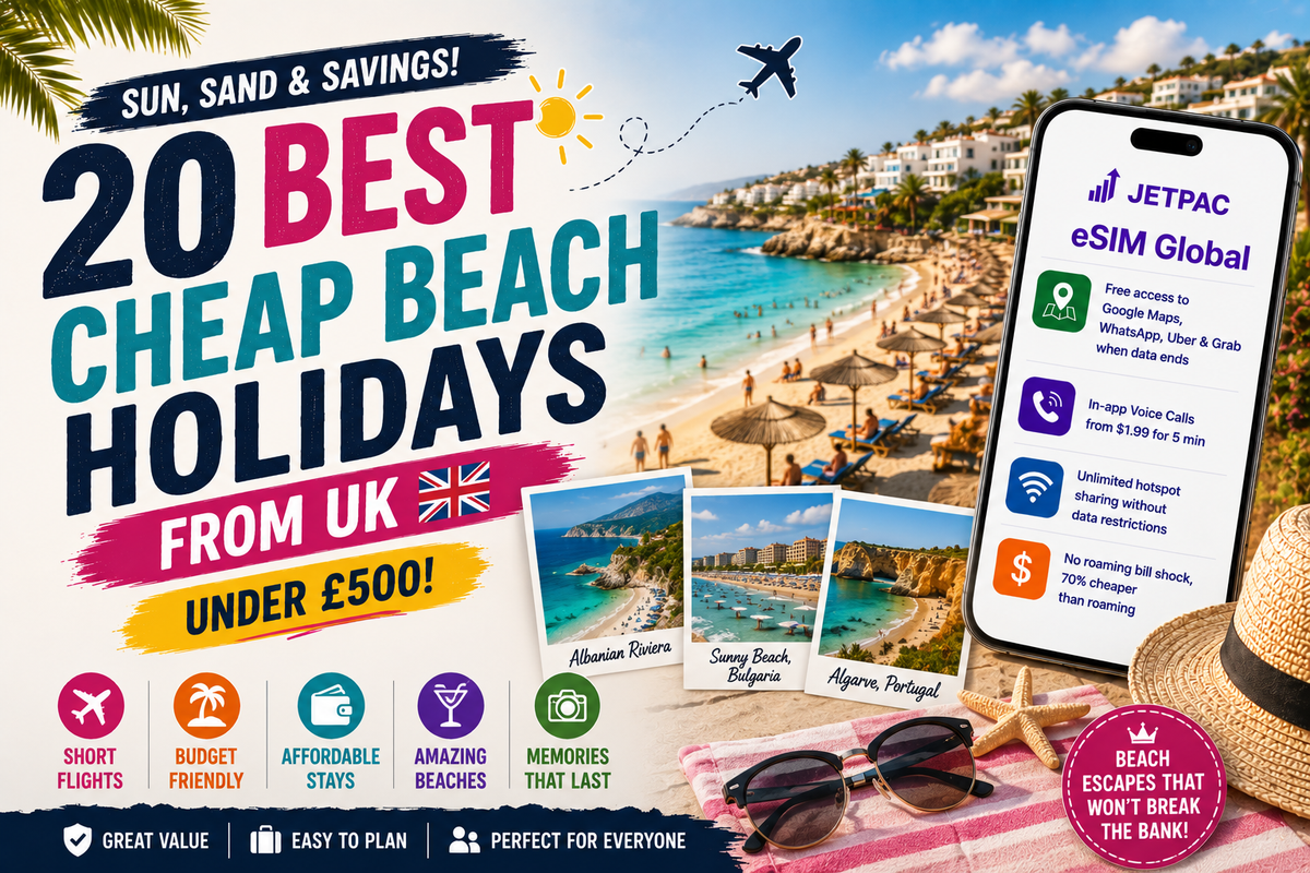 Cheap Beach Holidays From UK: 20 Best Destinations Under £500