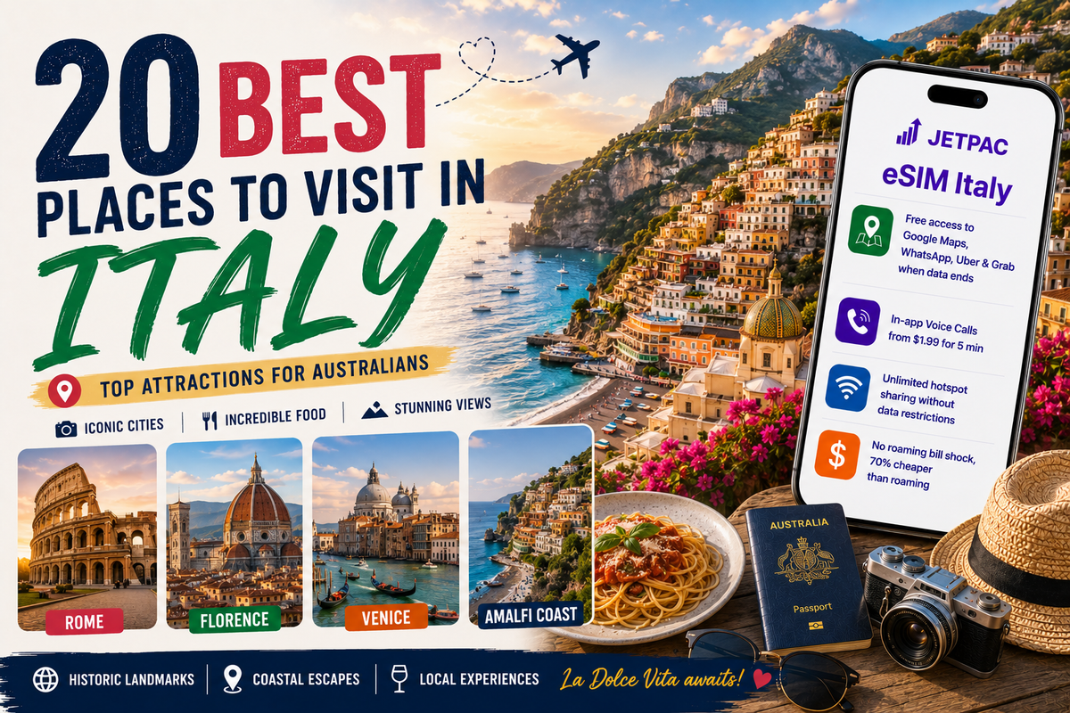 20 Best Places to Visit in Italy: Top Tourist Attractions for Australians