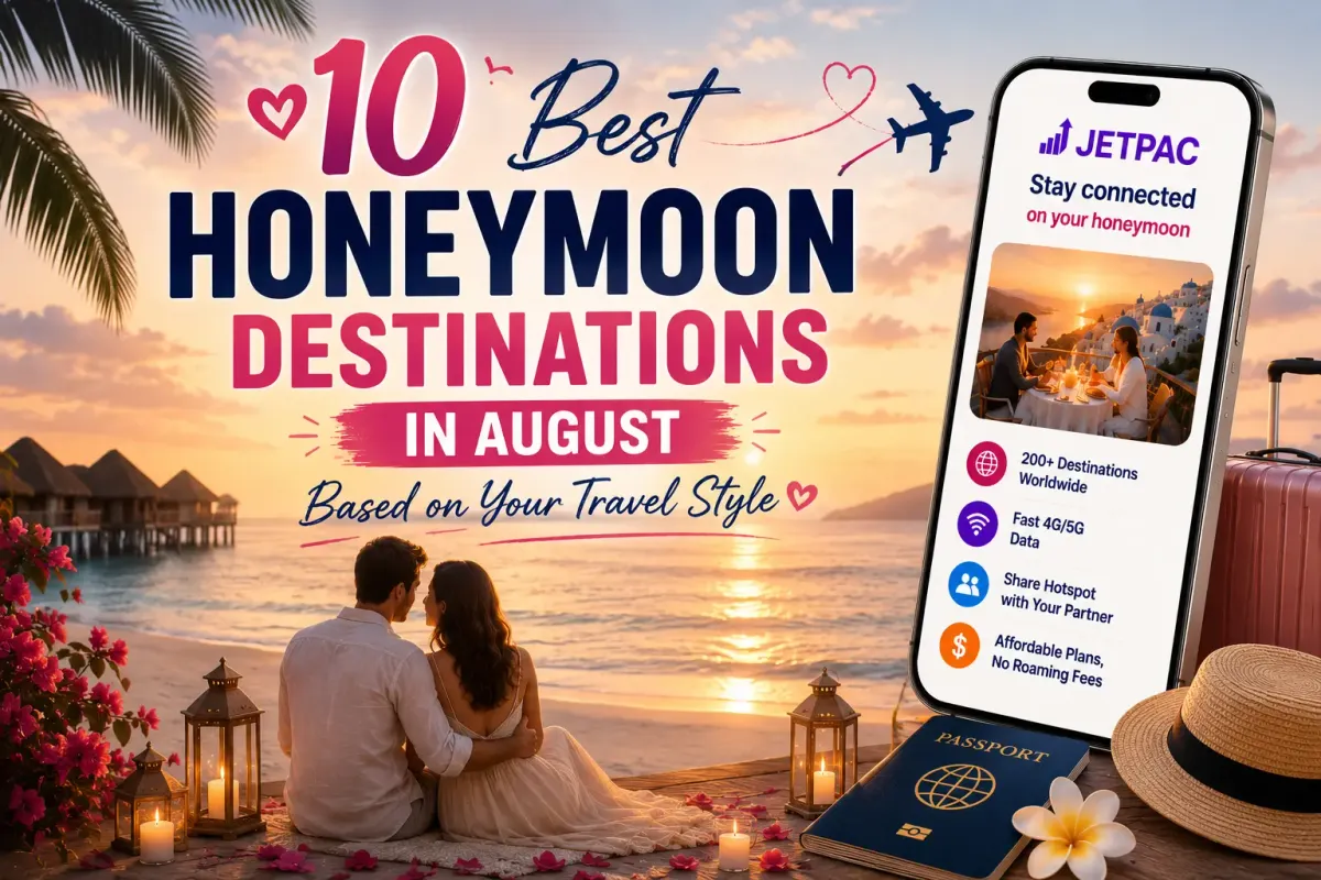 10 Best Honeymoon Destinations in August Based on Your Travel Style