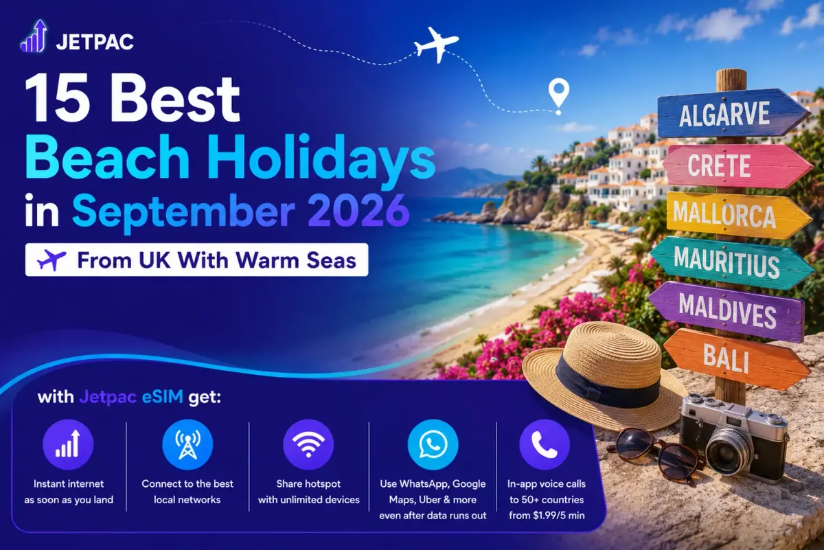 15 Best Beach Holidays in September 2026 From UK With Warm Seas