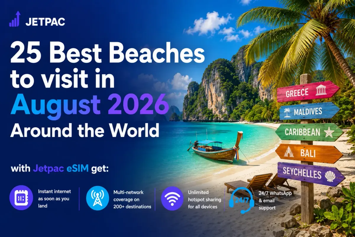 25 Best Beaches to Visit in August 2026 Around the World