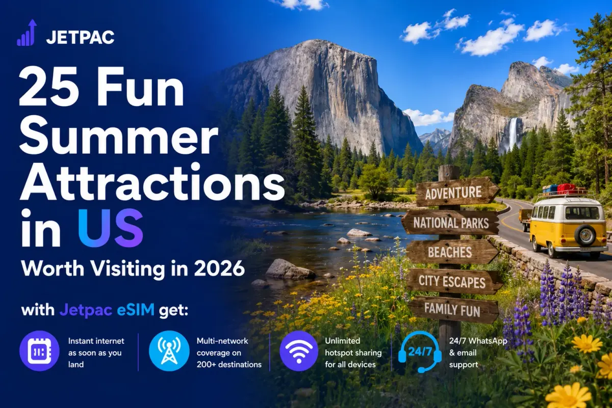 25 Fun Summer Attractions in US Worth Visiting in 2026