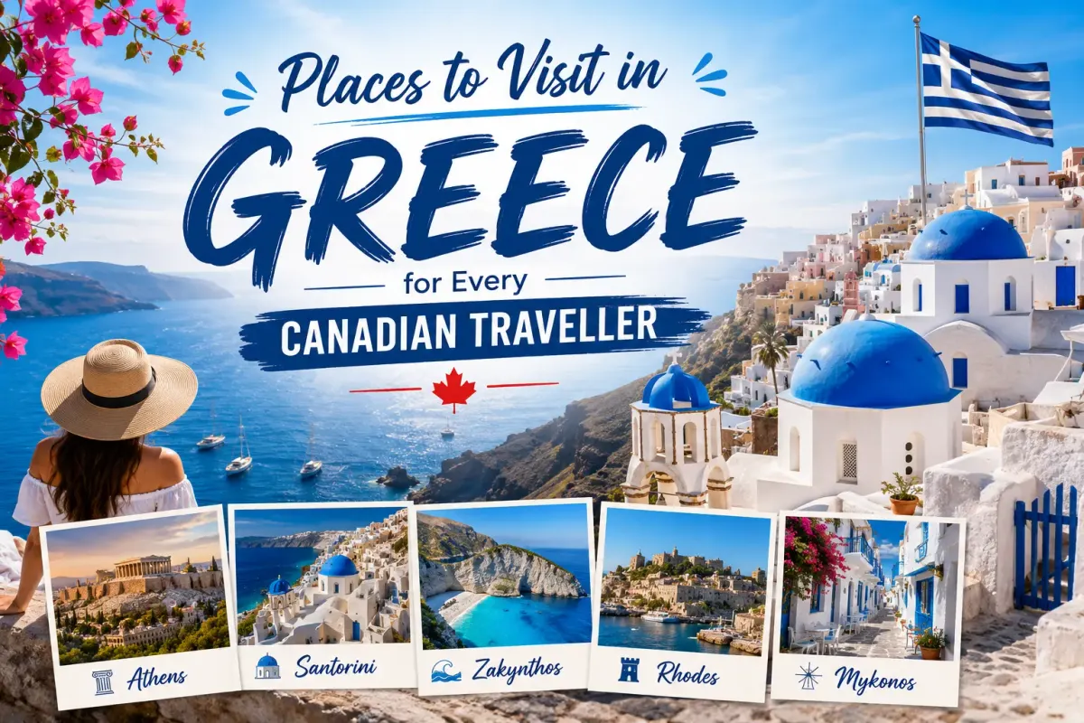 15 Best Places to Visit in Greece for Every Canadian Traveller
