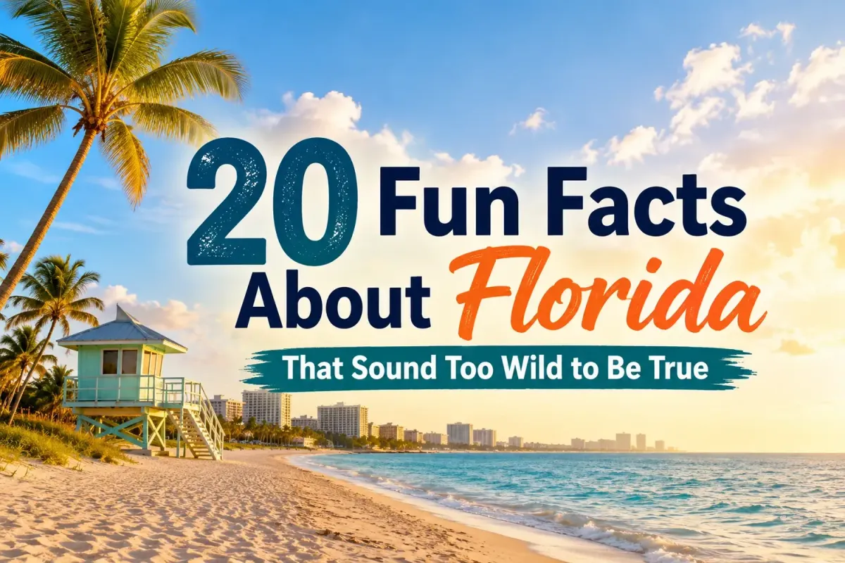 20 Fun Facts About Florida That Sound Too Wild to Be True