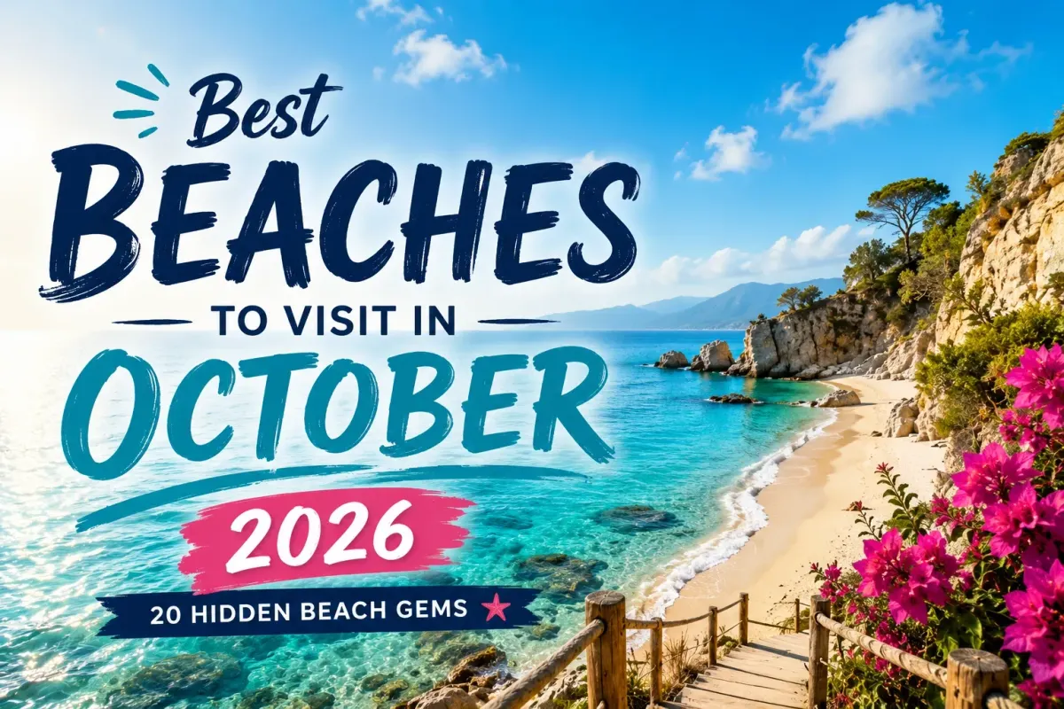 Best Beaches to Visit in October 2026: 20 Hidden Beach Gems