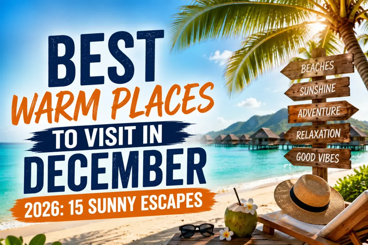 Best Warm Places to Visit in December 2026: 15 Sunny Escapes