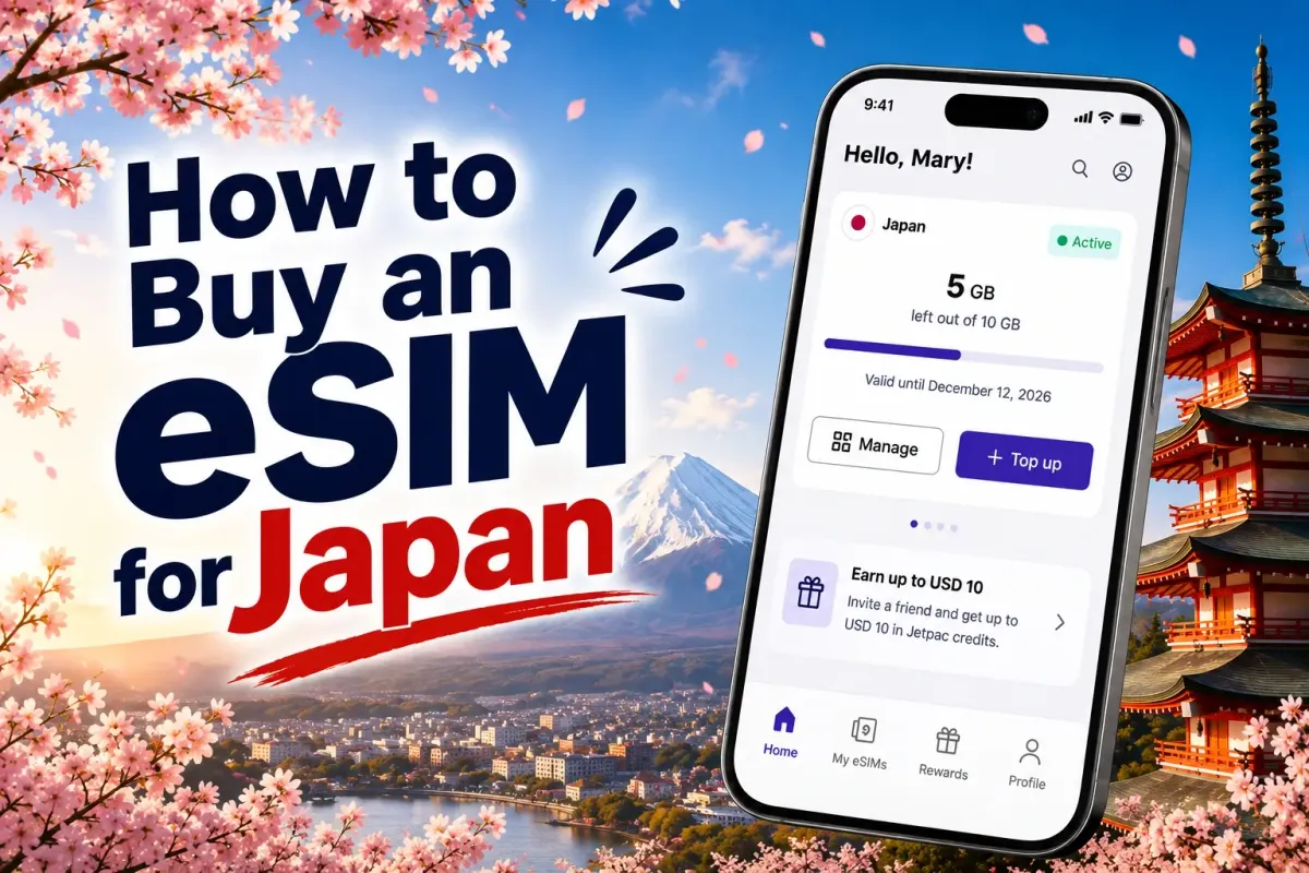 How to Buy an eSIM for Japan?