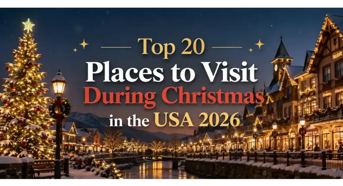 Top 20 Places to Visit During Christmas in the USA 2026