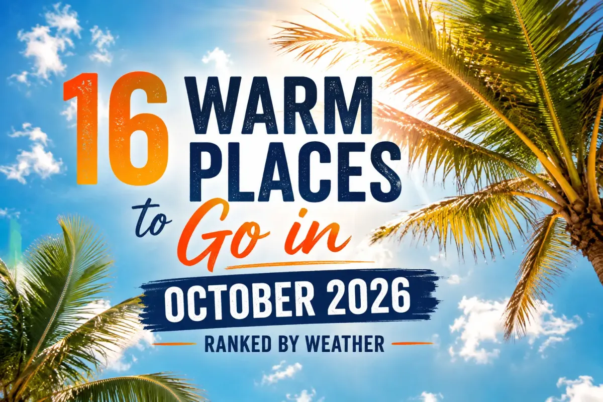 16 Warm Places to Go in October 2026 Ranked by Weather