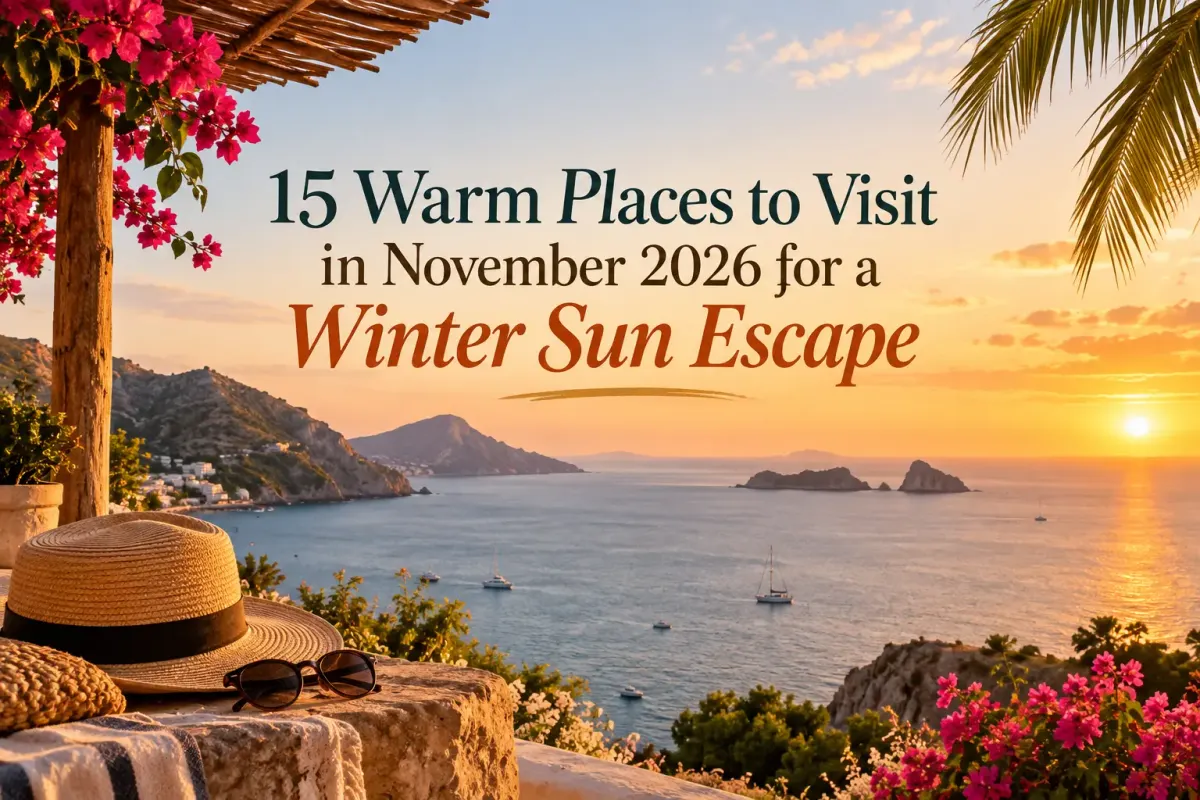 15 Warm Places to Visit in November 2026 for a Winter Sun Escape