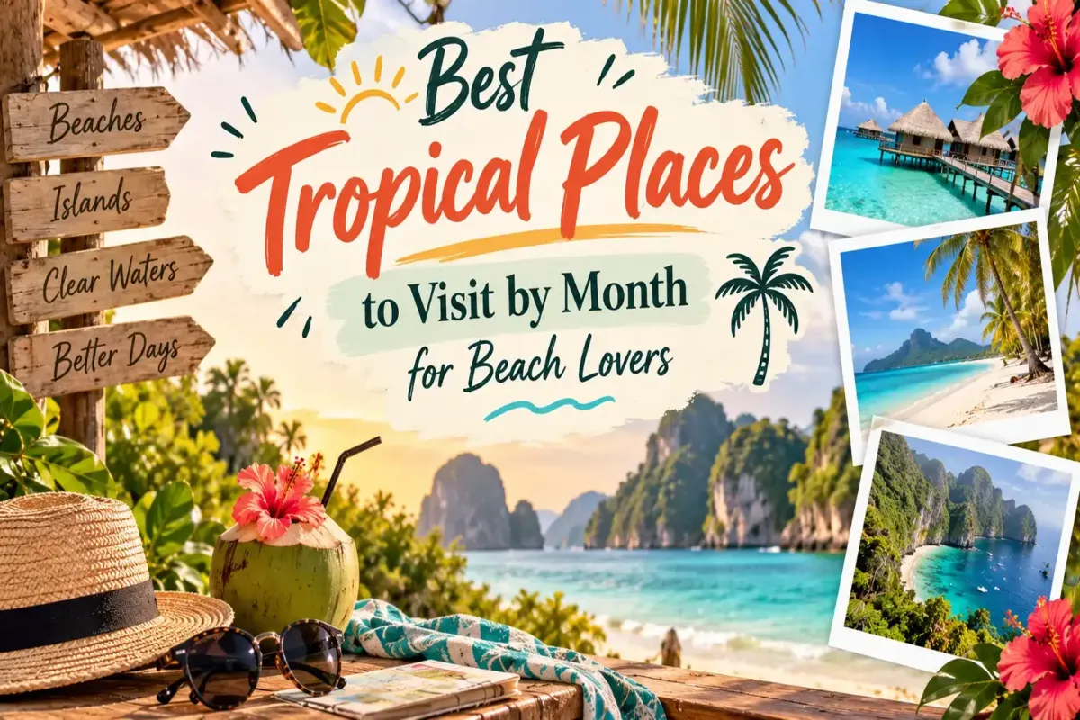 Best Tropical Places to Visit by Month for Beach Lovers