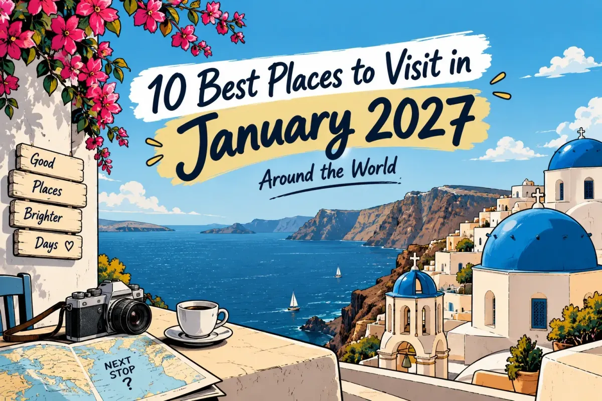 10 Best Places to Visit in January 2027 Around the World