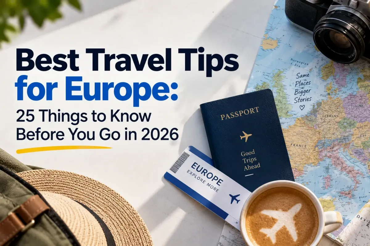 Best Travel Tips for Europe: 25 Things to Know Before You Go in 2026