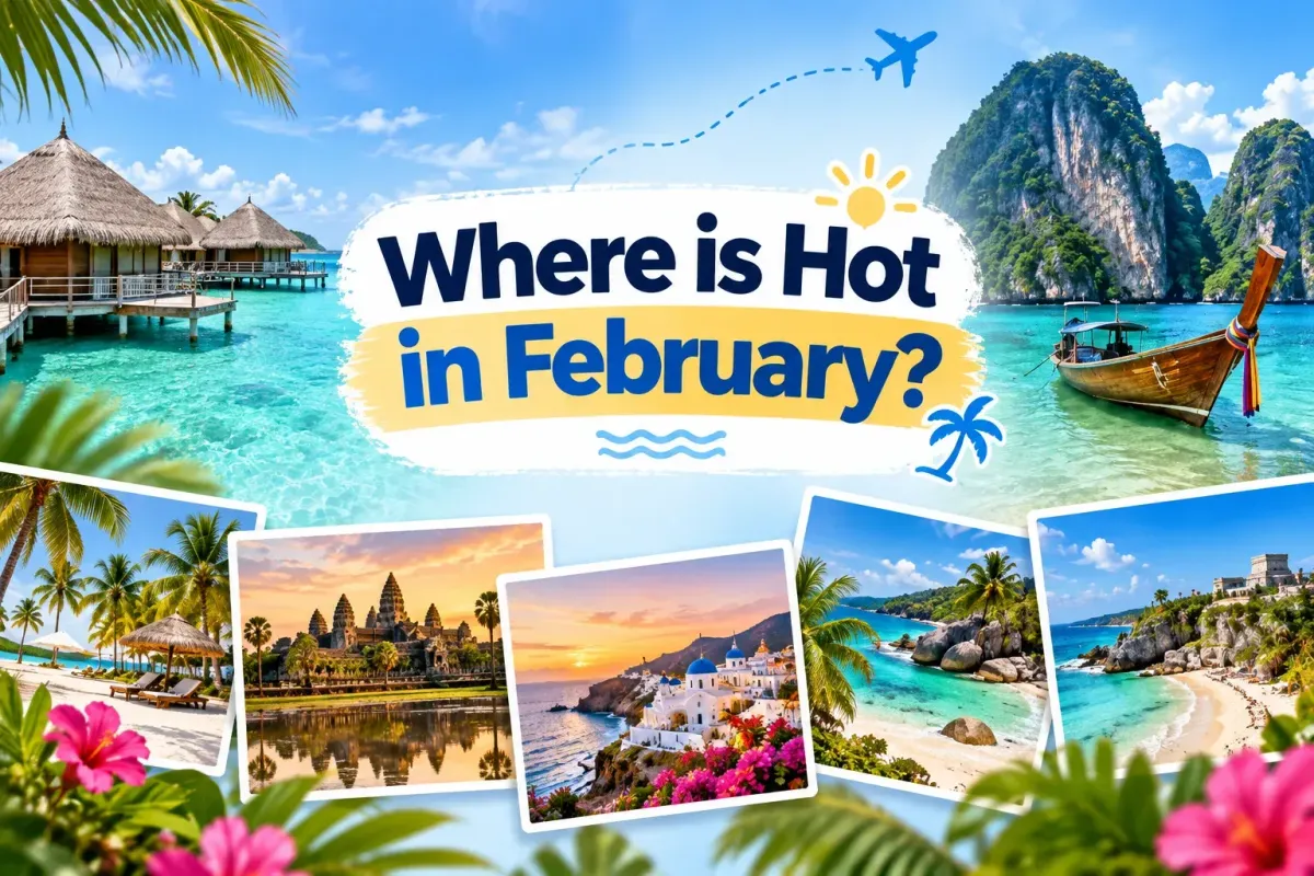 Where is Hot in February?