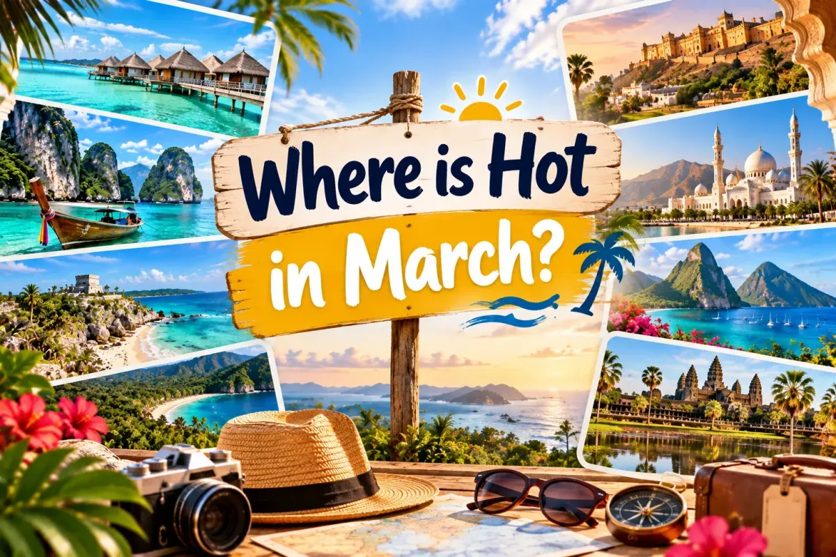 Where is Hot in March?