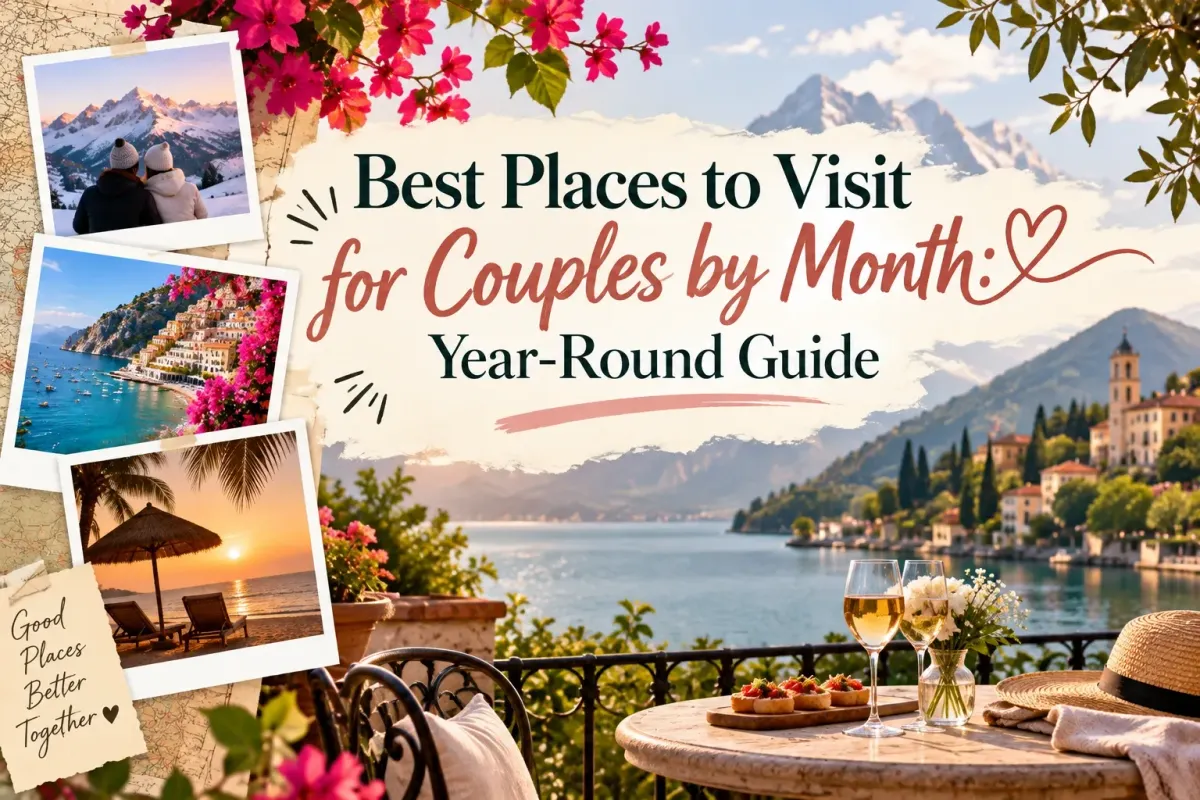 Best Places to Visit for Couples by Month: Year-Round Guide
