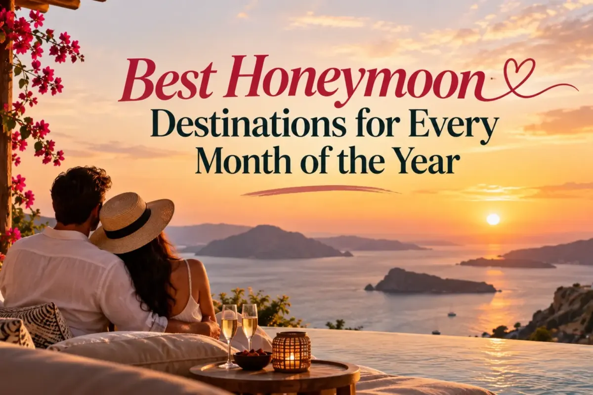 Best Honeymoon Destinations for Every Month of the Year