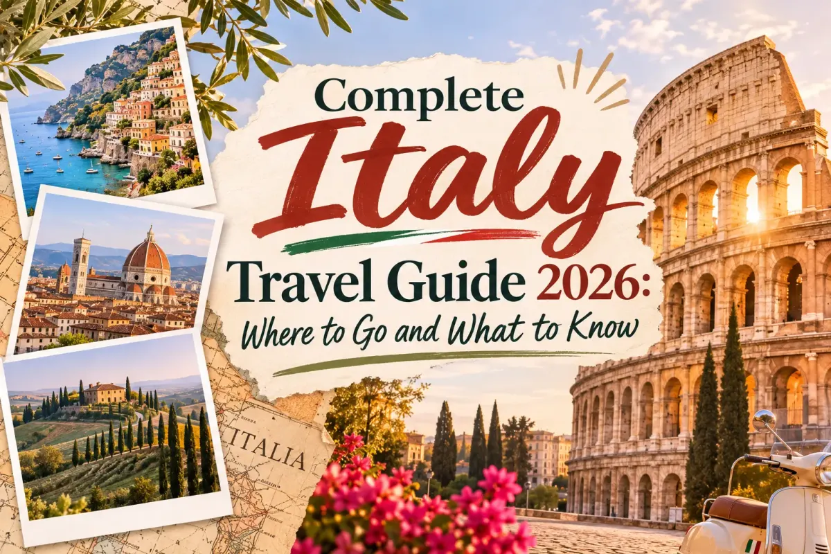 Complete Italy Travel Guide 2026: Where to Go and What to Know