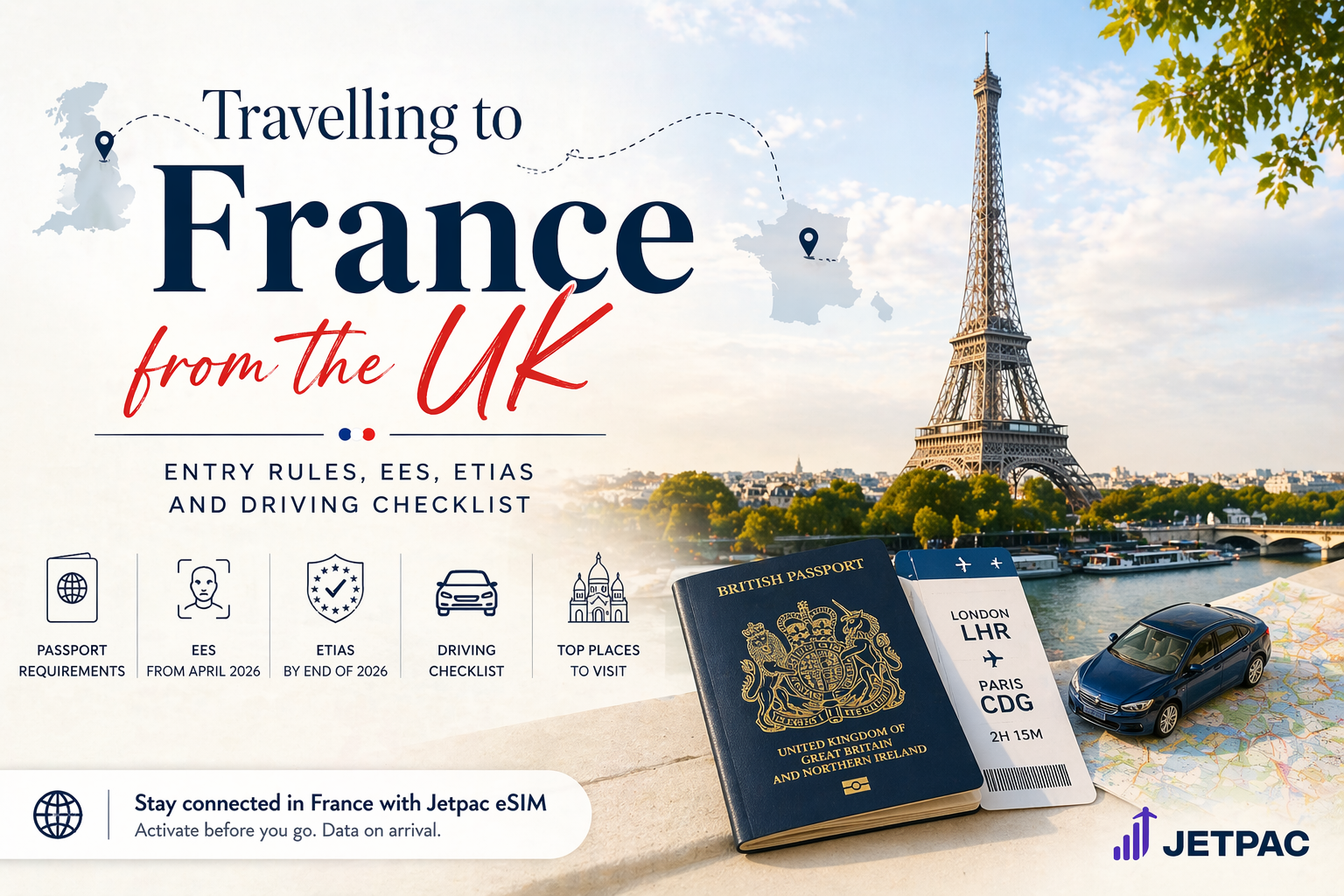 Travelling to France from the UK