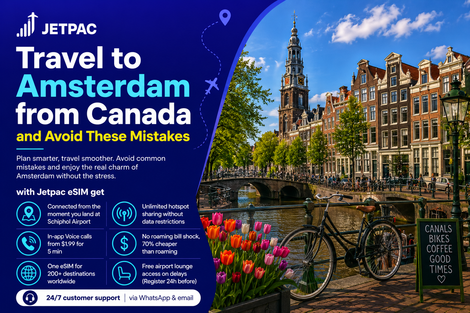 Travel to Amsterdam