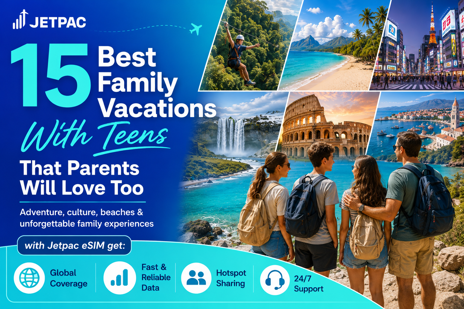 best family vacations with teens