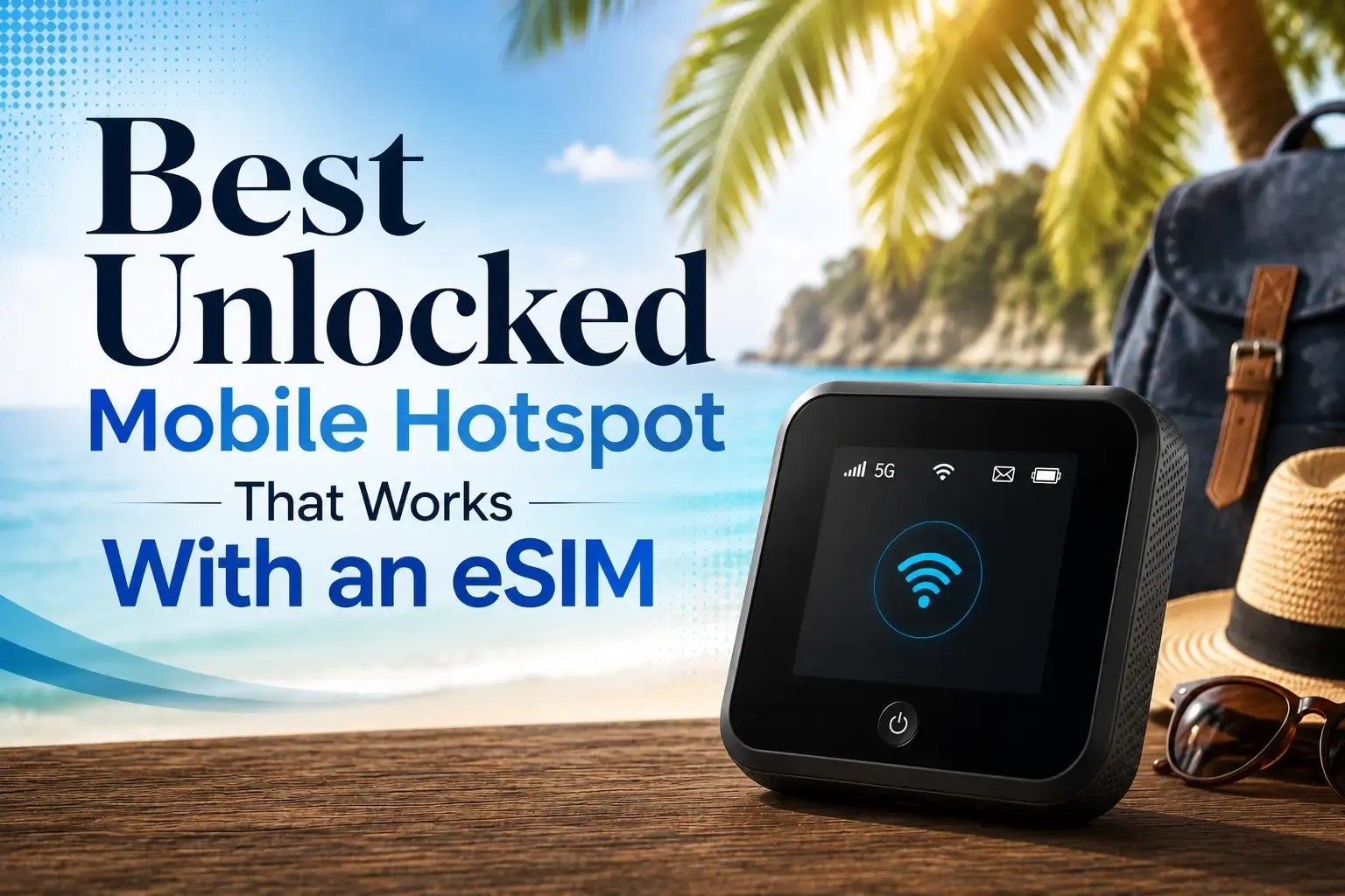 What is the best unlocked mobile hotspot working with esim