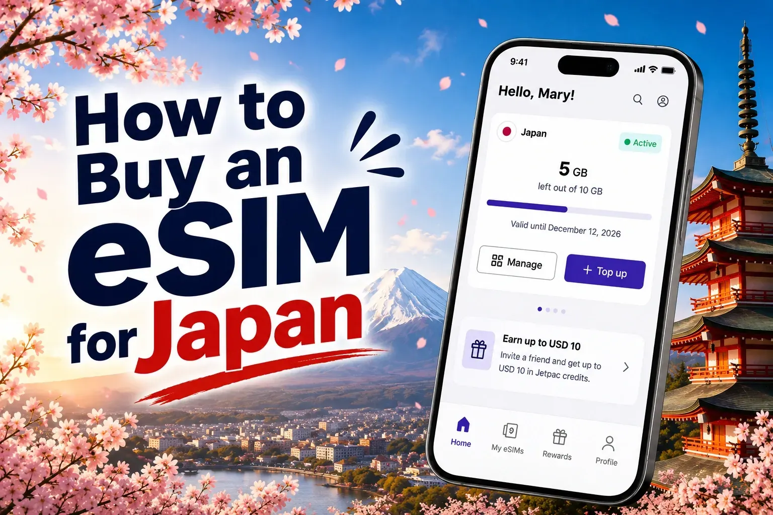 How to Buy an eSIM for Japan?