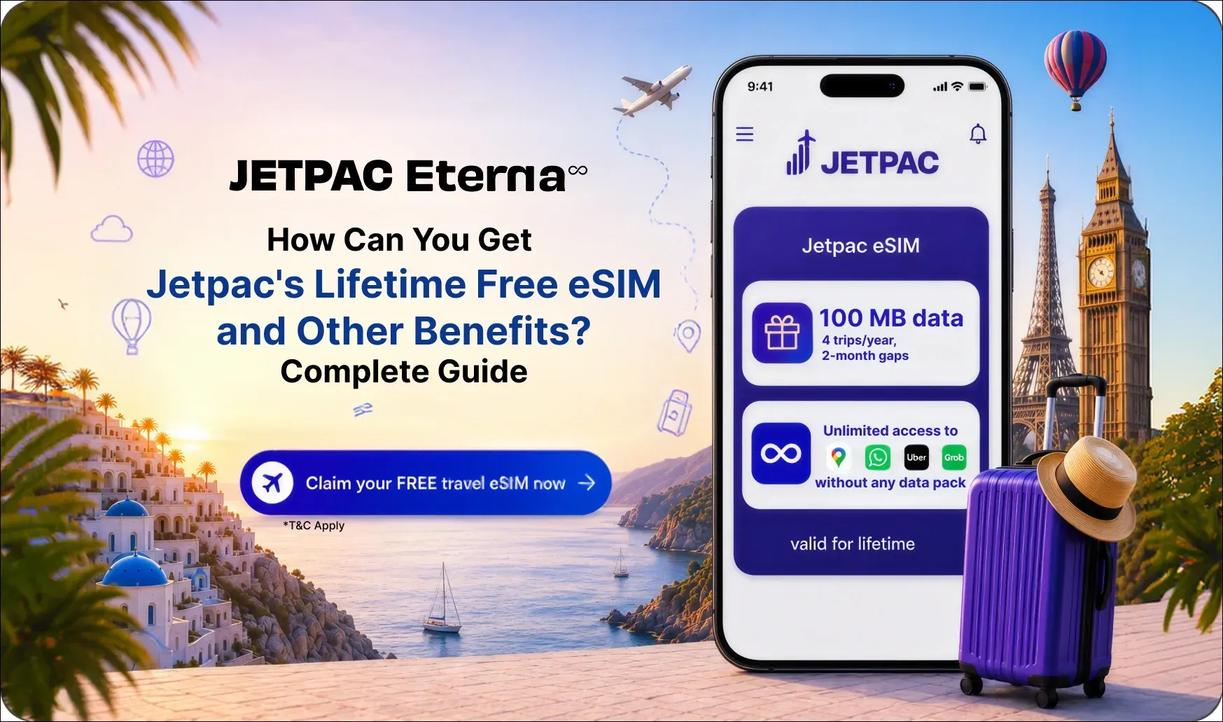 How Can You Get Jetpac Lifetime Free eSIM