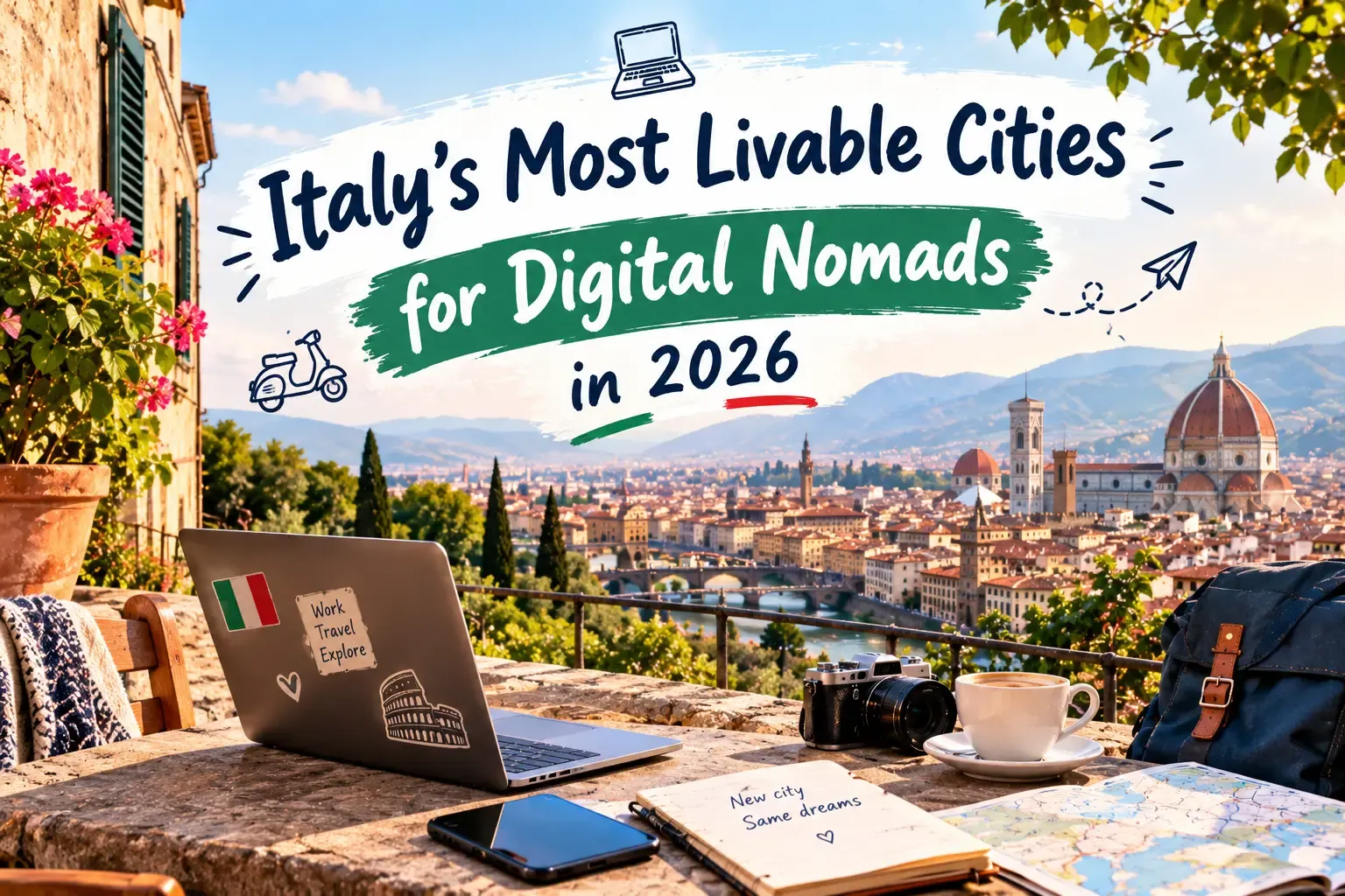 Italy’s Most Livable Cities for Digital Nomads