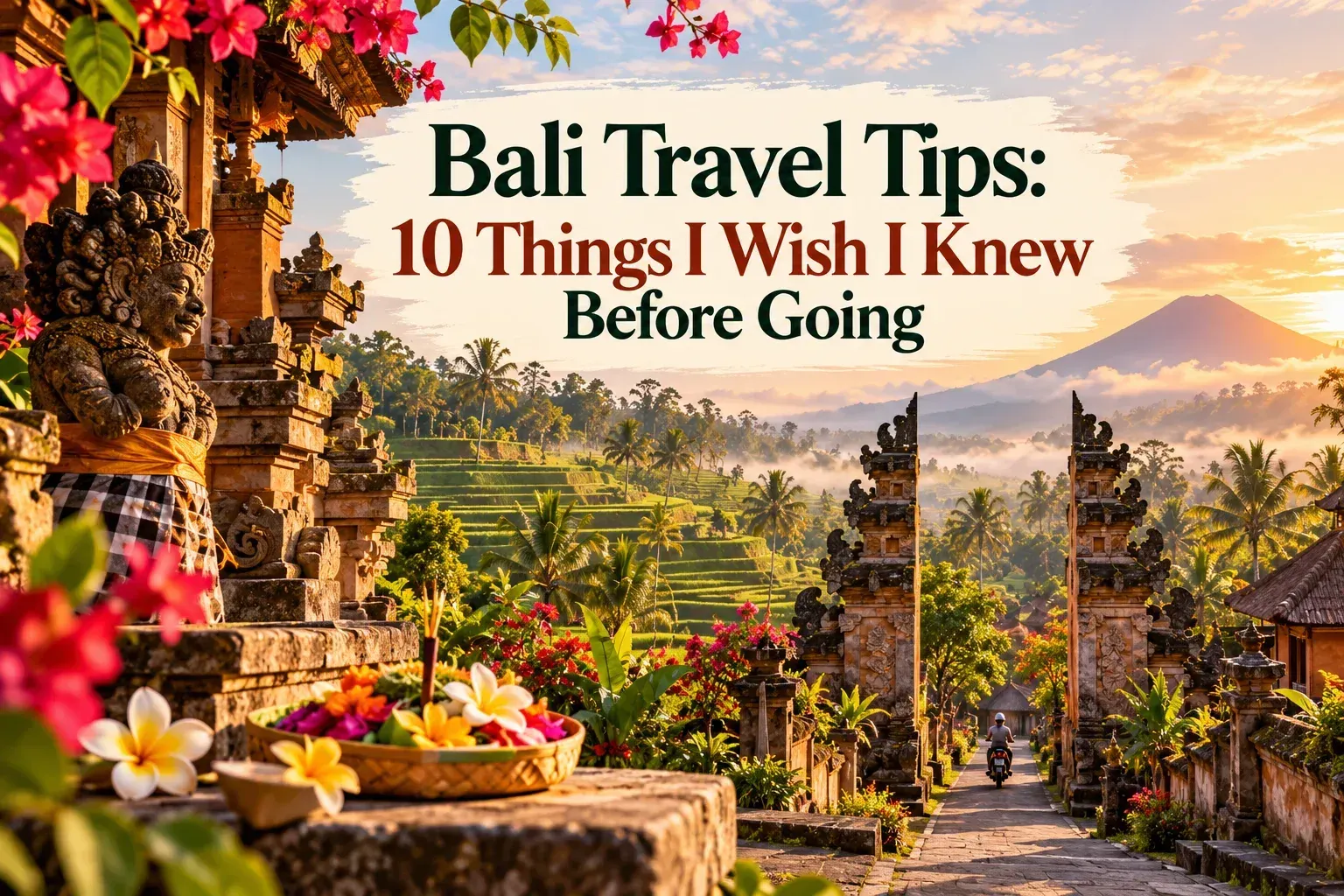 Bali Travel Tips