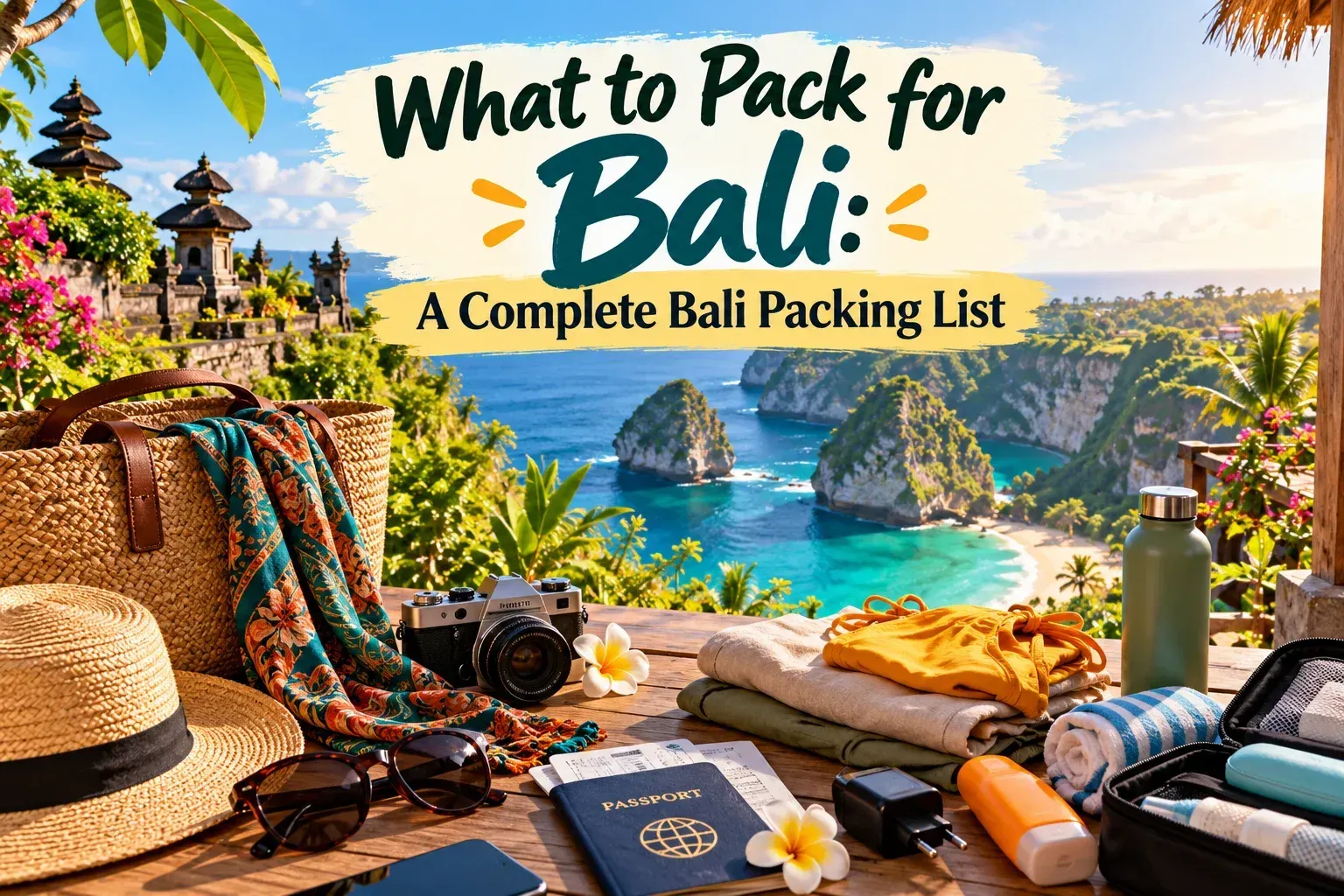 What to Pack for Bali