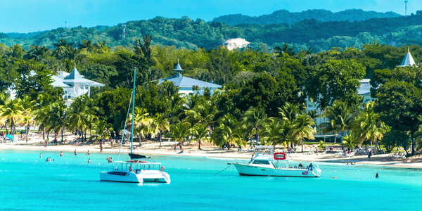 Tropical Island Coastline