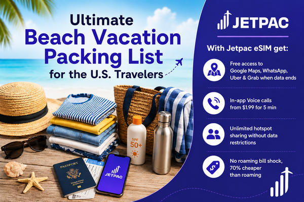 Beach Vacation Packing List