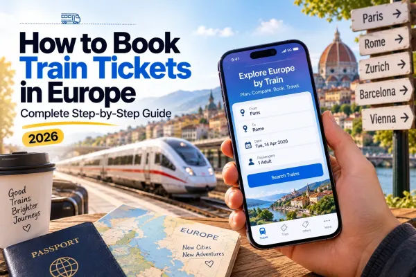 How to Book Train Tickets in Europe