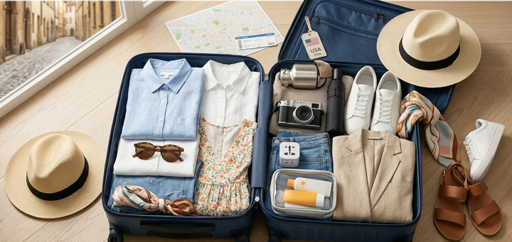 Europe Summer Packing List for US Travelers (2026 Guide)
