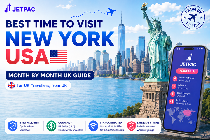 Best Time to Visit New York, USA from the UK Month by Month