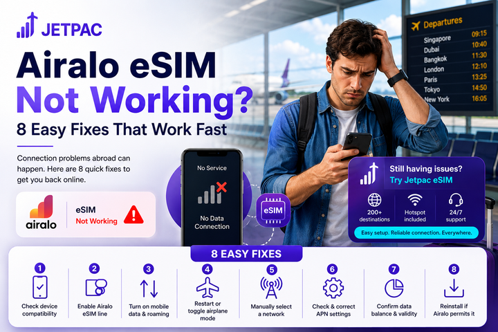 Airalo eSIM Not Working