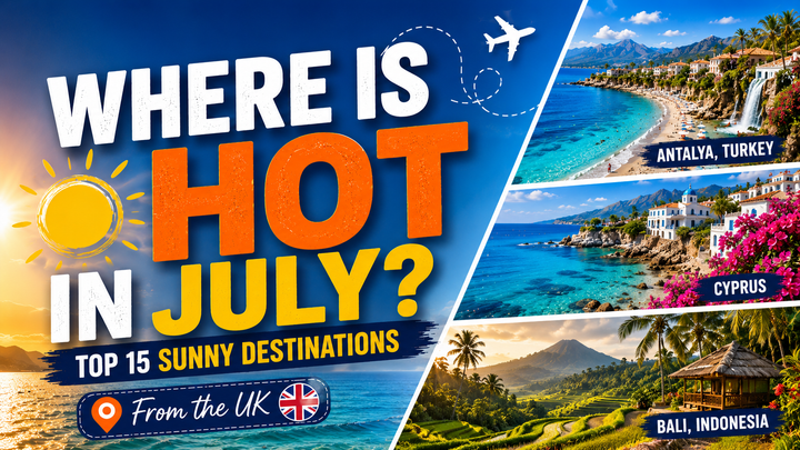 Where Is Hot in July? Top 15 Sunny Destinations Ranked in 2026