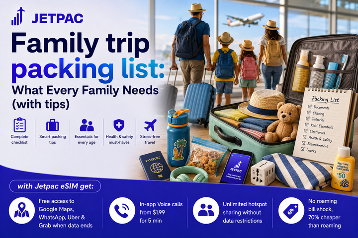 Family trip packing list: What Every Family Needs (with tips)