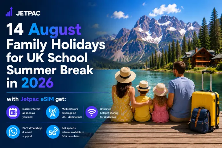 August Family Holidays for UK School Summer Break