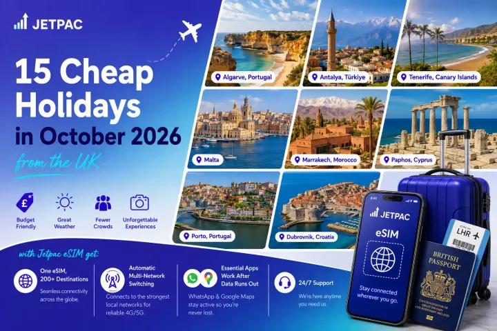 Cheap Holidays in October from the UK