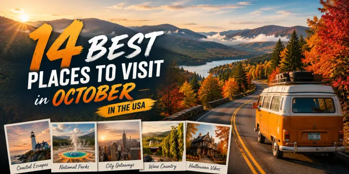 Best Places to Visit in October USA
