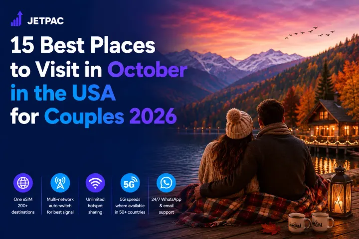 Best Places to visit in October in the USA for Couples
