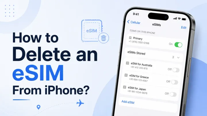 How to Delete an eSIM From iPhone