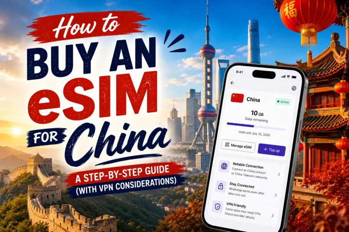 How to Buy an eSIM for China?