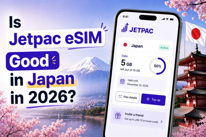 Jetpac eSIM for Japan