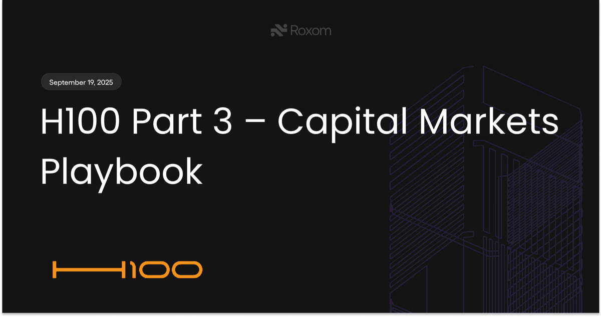 H100 Group AB – Pioneering Sweden’s Bitcoin Treasury Strategy: Part 3