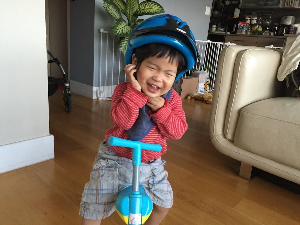1Y8Ms Cedric and his helmet (& hats)