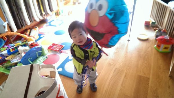 1Y2Ms Love balloons! 就是愛氣球