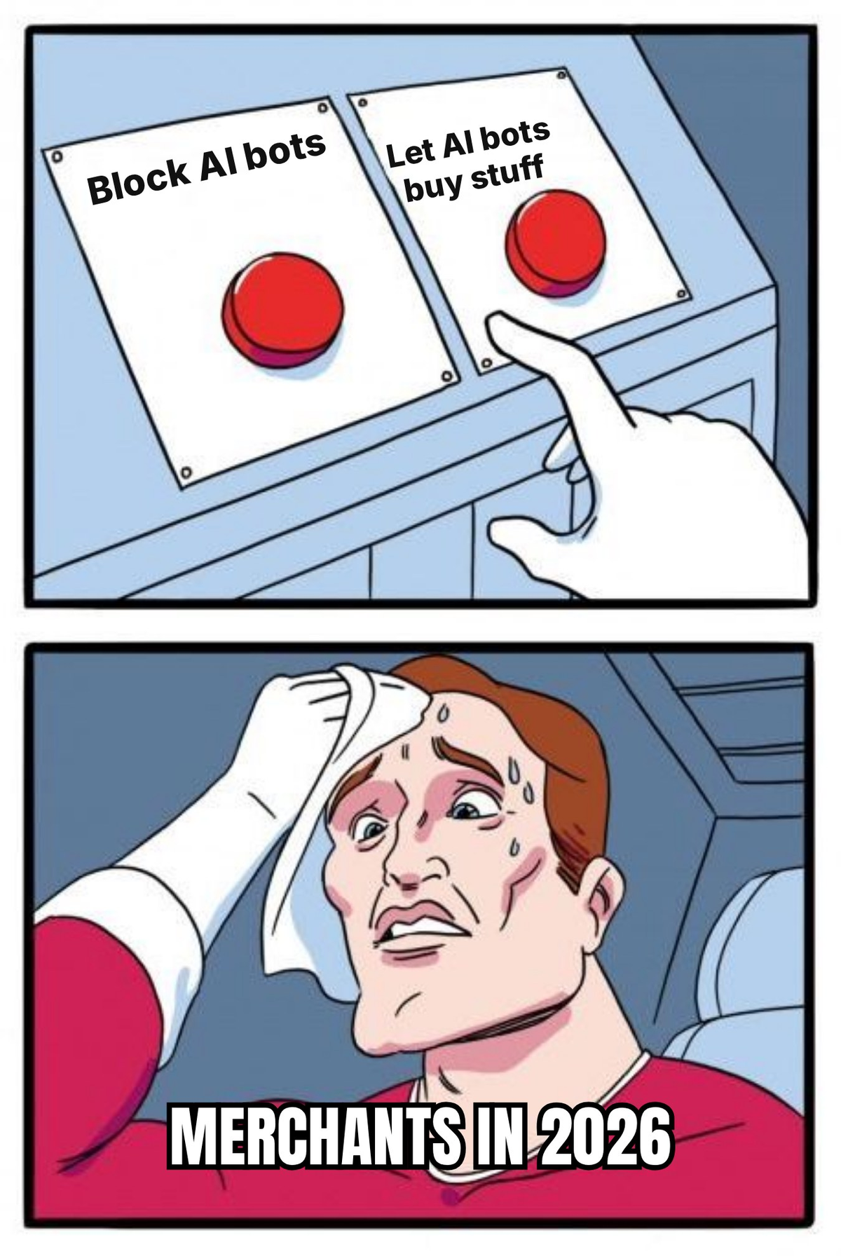 Do AI agents see ads?